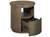 Bosley - Round End Table - Porpoise Magnussen Furniture