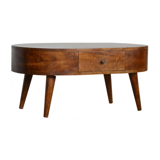 Rounded Wood Table Artisan Furniture