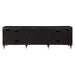 Diya - Console Cabinet - Forged Bronze & Espresso ACME