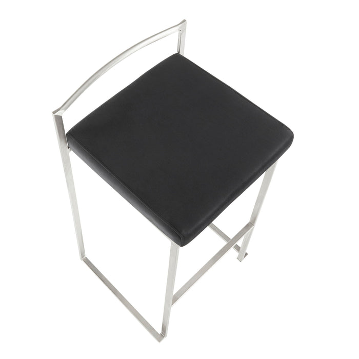 Fuji - Contemporary And Elegant Design Stackable Barstool Lumi Source