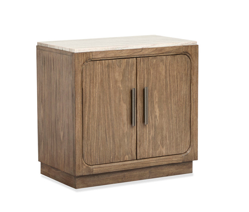 Westbourne - Door Nightstand - Dark Umber Magnussen Furniture