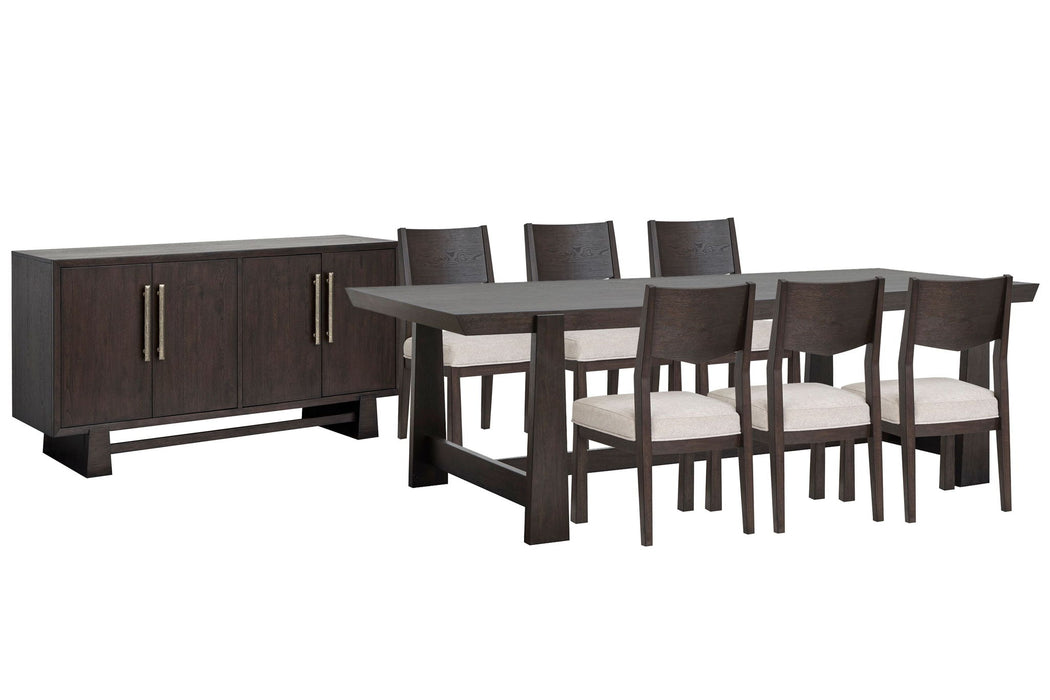 Tauren - Trestle Dining Table Set Magnussen Furniture
