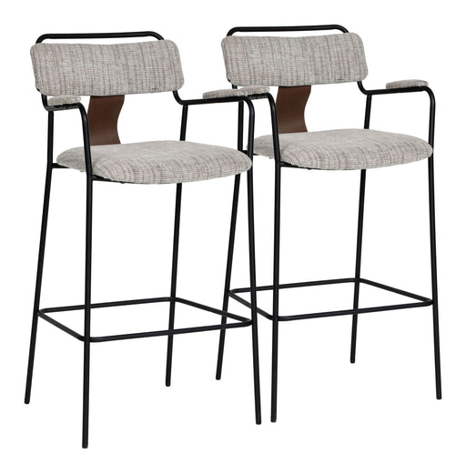 Couva - Stool (Set of 2) Zuo Modern