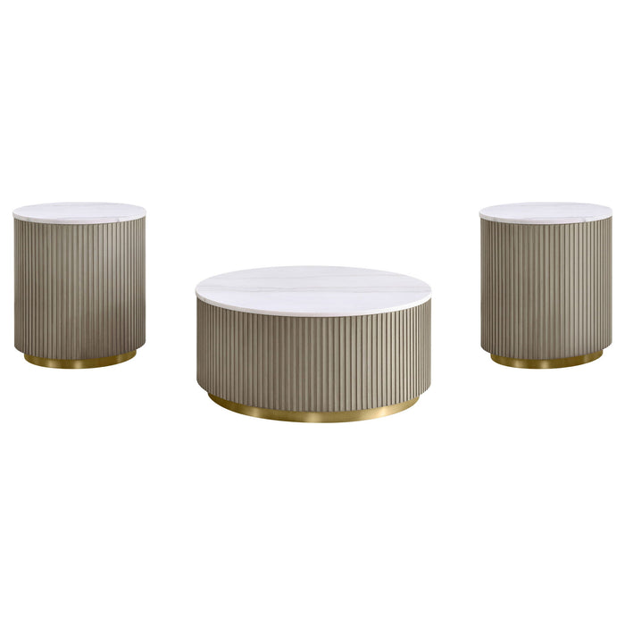 Sennewald - Round Table Set Furniture Max