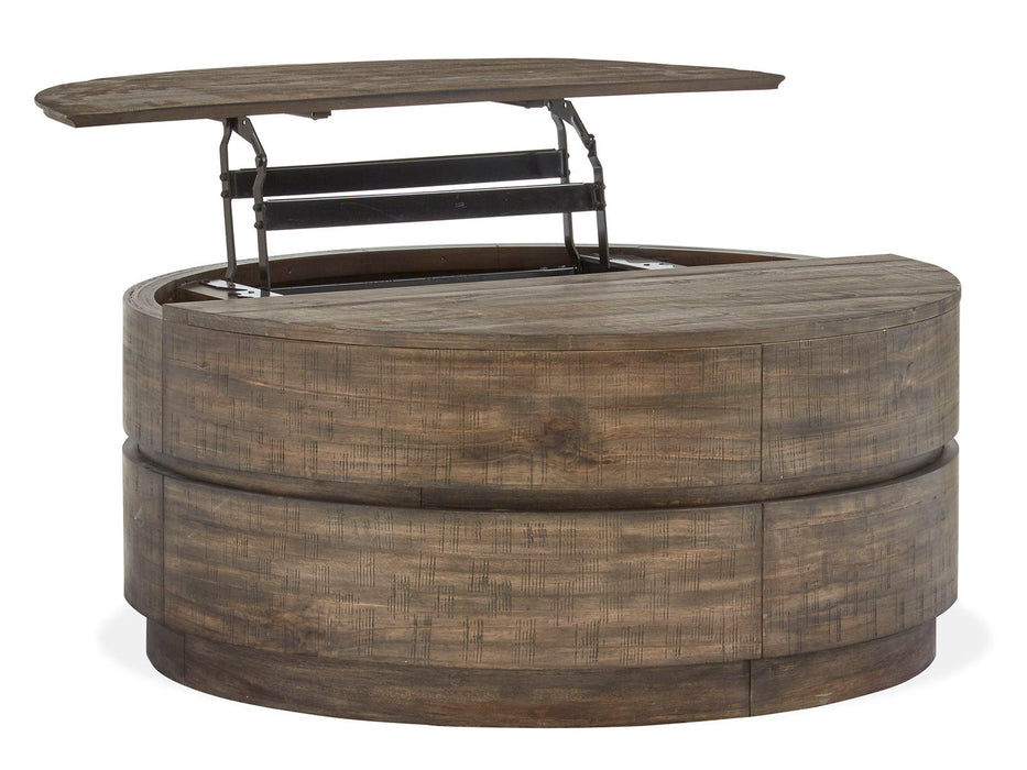 Baisden - Round Lift Top Cocktail Table Set Magnussen Furniture