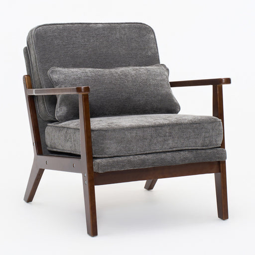 Living Room Chair With Lumbar Pillow Home Essentials