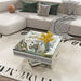 Coffee Table - Silver - Mirror Home Essentials