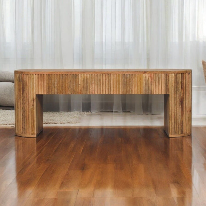 Soba - Straight Media Unit - Oak