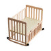 Portable Bedside Bassinet With 3 Heights, Mini Crib For Newborns - Natural Wood Home Essentials