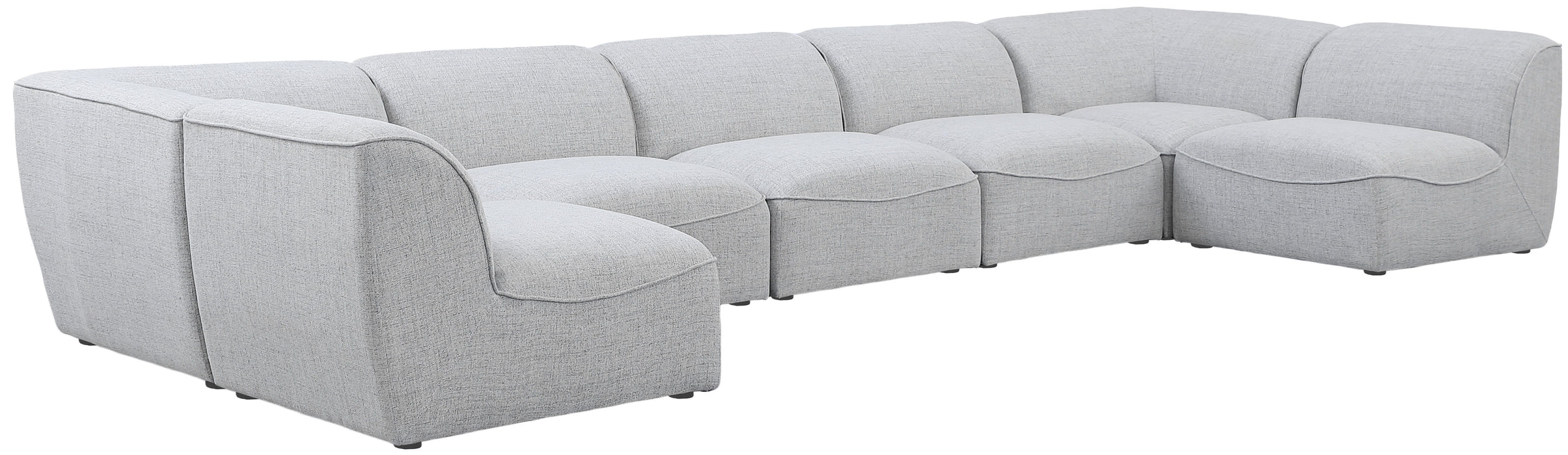 Miramar - Modular Sectional 7 Piece - Gray