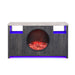 Nancy - Entertainment Unit With Bluetooth Speaker And LED Lighting - Gray Global Furniture USA