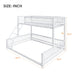 Bunk Bed With Ladder And Safety Guardrails Dreamland