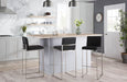 Fuji - Contemporary And Modern Elegance High Back Barstool Lumi Source