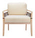 Wezly - Accent Chair - Ivory Zuo Modern