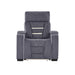 Austin - Recliner With Storage Arms - Gray Global Furniture USA