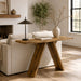 Console Table With V - Shaped Base Home Essentials