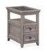 Paxton Place - Chairside End Table - Dovetail Gray Magnussen Furniture