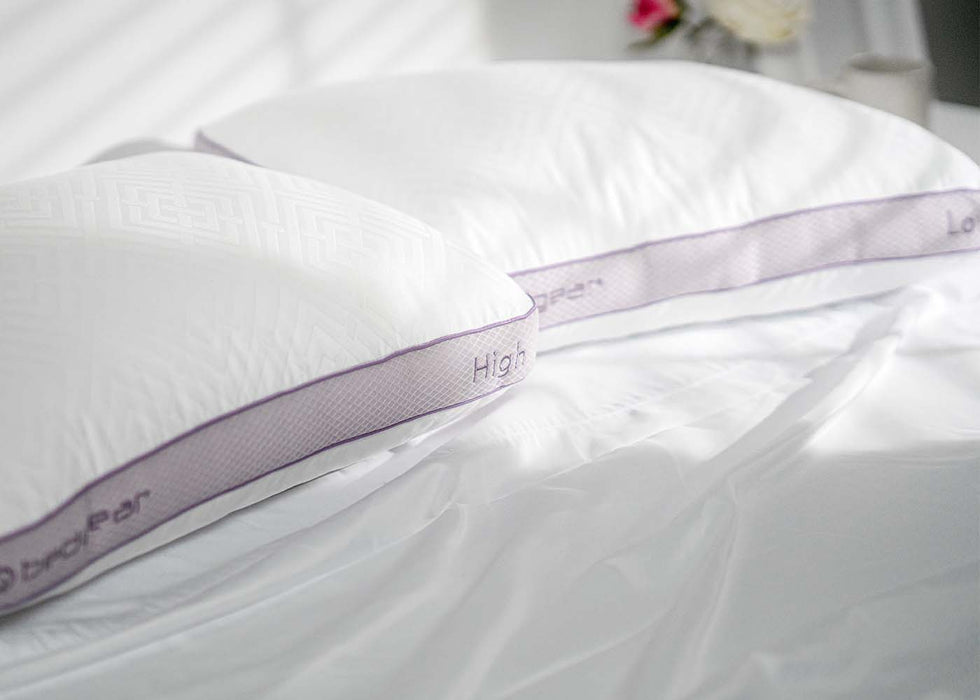 Low & High - High Pillow - White Bedgear