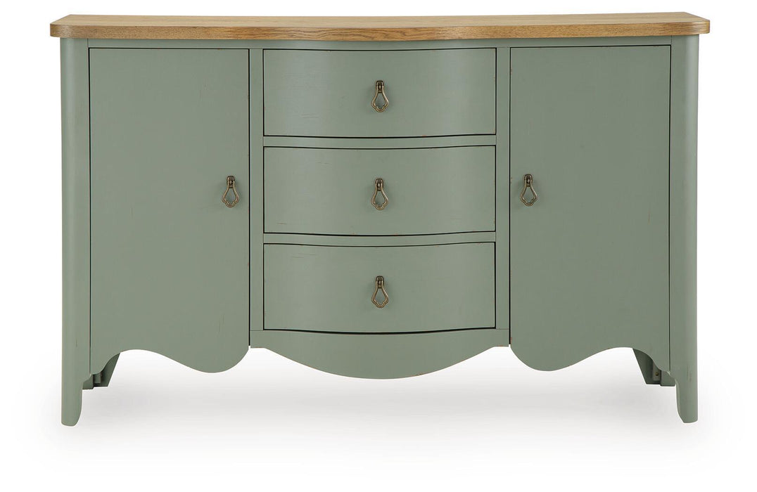 Actonville - Accent Cabinet - Antique Green Signature Design by Ashley®