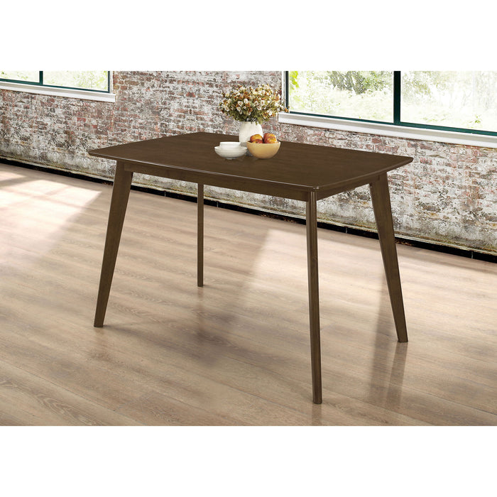 Retro Dining Table - Brown Furniture Max