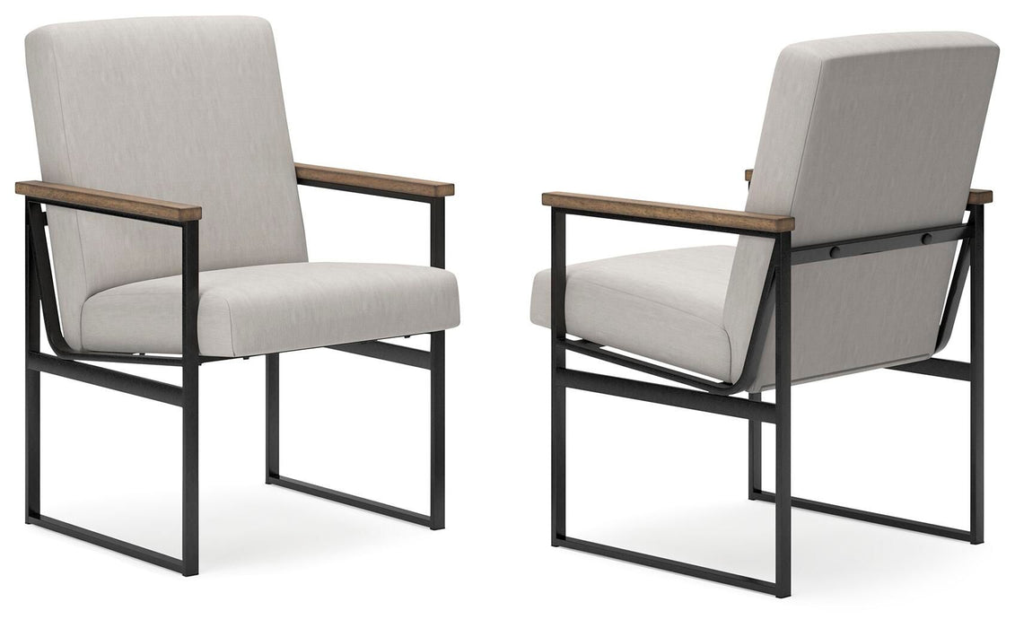 Montia - Home Office Desk Chair - Light Brown Signature Design by Ashley®