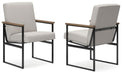 Montia - Home Office Desk Chair - Light Brown Signature Design by Ashley®