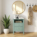 Fluted Nightstand With 2 Drawers Home Essentials