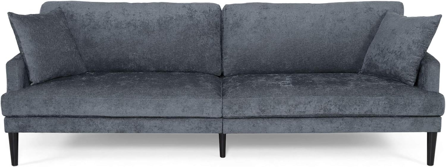 3 Seater Sofa - Gray Charcoal / Fabric