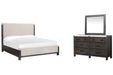 Plum Creek - Upholstered Panel Bedroom Set Magnussen Furniture