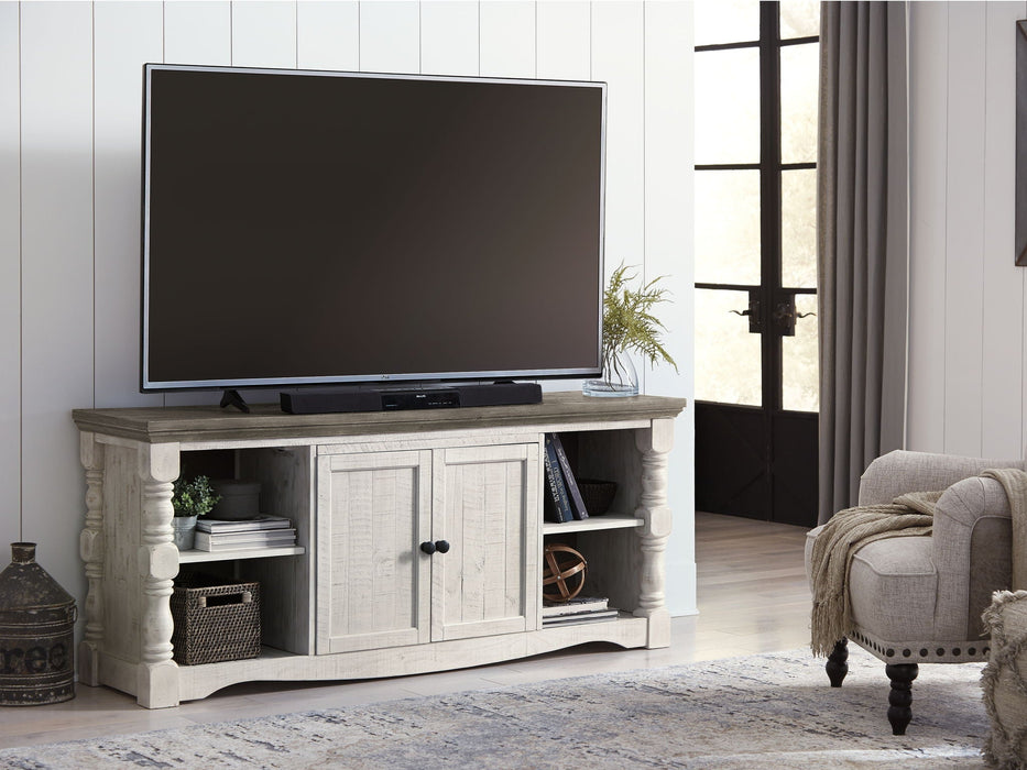 Havalance - Extra Large TV Stand - 2 Doors - Brown / Beige Signature Design by Ashley®