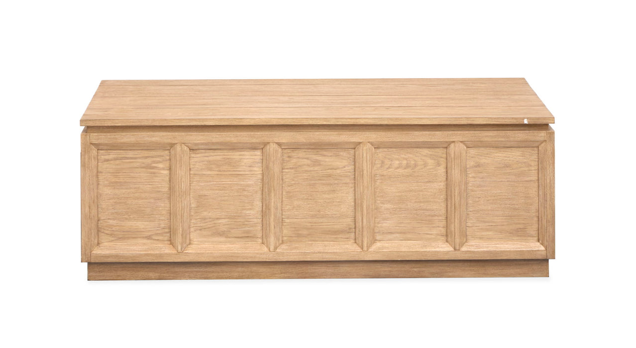 Burnham - Lift Top Storage Cocktail Table With Casters - Sable Dusk Magnussen Furniture