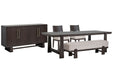 Tauren - Trestle Dining Table Set Magnussen Furniture