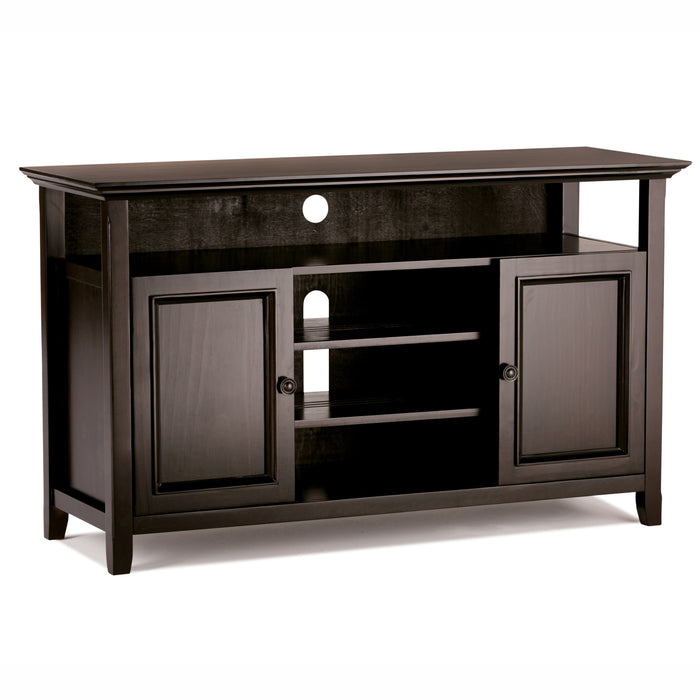 Amherst - TV Media Stand - Hickory Brown