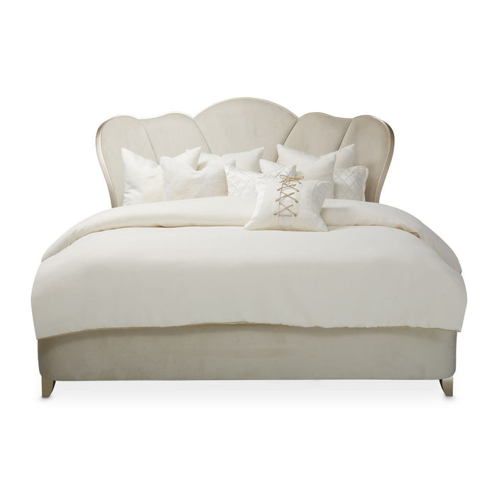 Villa Cherie - Channel Tufted Bed Michael Amini