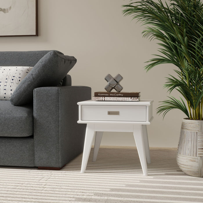 Draper - Handcrafted Mid Century End Table Simpli-Home