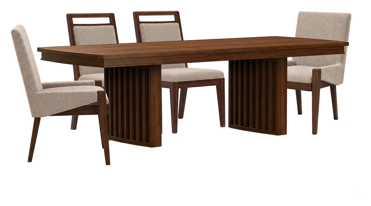 Reena - Extendable Trestle Dining Table Set Magnussen Furniture