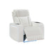 Electra - Power Recliner With Power Headrest, Massage, LED Lighting And USB Control Matrix Furniture Group