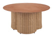 Soka - Outdoor Coffee Table - Natural Zuo Modern