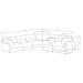 Tomasina - Modular Sectional Sofa With Cushions Furniture Max