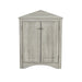Triangle Bathroom Storage Cabinet With Adjustable Shelves, Freestanding Floor Cabinet For Home Kitchen Hearth and Haven