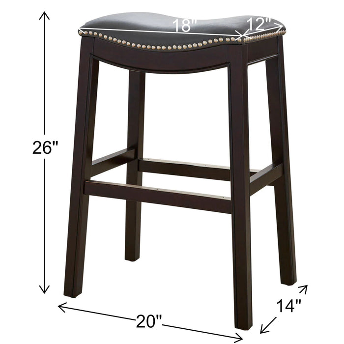 Modern Stool & Nail Head Detailing Home Essentials