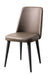 Nora - Leather Chair - Dark Brown Status Italy