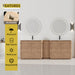 Soft Close Door Freestanding Bathroom Vanity With Sink, 1 Small Storage Cabinet Home Essentials