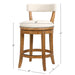 Stool & Upholstered Seat And Back Home Essentials
