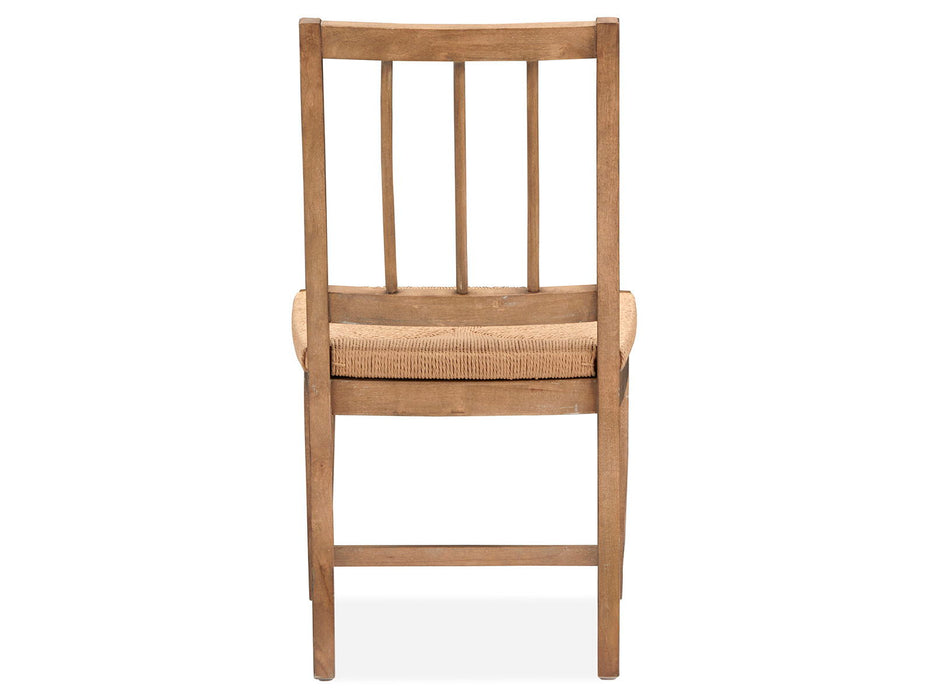 Lindon - Dining Side Chair With Paper Cord Seat (Set of 2) - Light Brown Magnussen Furniture
