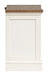 Kingston - Drawer Nightstand - Whisper White And Cerused Nutmeg Magnussen Furniture