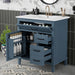 Bathroom Vanity With Sink Top, Flip Drawers, Adjustable Shelf Hearth and Haven