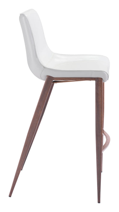 Magnus - Barstool With Black Legs (Set of 2) Zuo Modern
