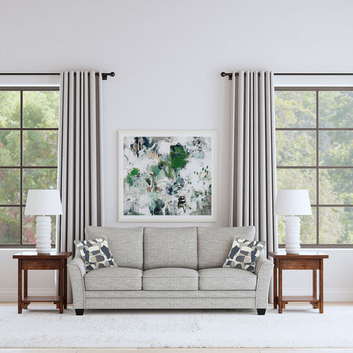 Mingle ] Upholstered Sofa - Light Gray Furniture Max