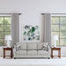 Mingle ] Upholstered Sofa - Light Gray Furniture Max